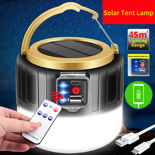 Toxicla43 năng lượng mặt trời lều đèn sạc usb bóng đèn led cắm trại ngoài trời chống nước cắm trại khẩn cấp chợ đêm gian hàng