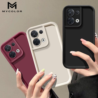 Ốp Điện Thoại TPU Mềm Chống Sốc Màu Trơn Đơn Giản Cho OPPO Reno 13 13F 12 12F 11 11F 10 8 8Z 8T 7 7Z 6 6Z 5 Reno13 F Reno12 F Reno11 F Reno8 Reno8 Z Pro+ Plus 5G 4G 2025