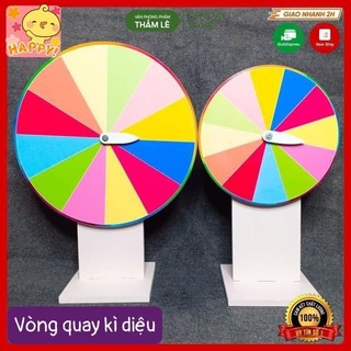 Vòng quay may mắm, kì diệu viết xóa được có chân đứng giáo cụ dạy học