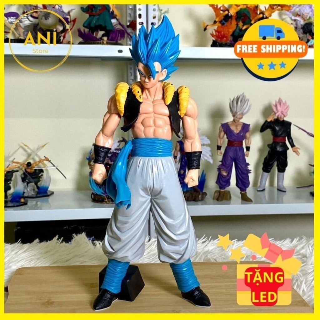 Mô hình Gogeta tóc xanh- Gogeta Super Saiyan Blue ( Full Box) Đồ Chơi Toy Led