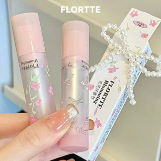 FLORTTE Son bóng dòng Narcissism son bóng đặc son dưỡng ẩm không dễ dính vào cốc