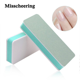 Dải đánh bóng miếng bọt biển làm móng tay vuông có thể đảo ngược Misscheering