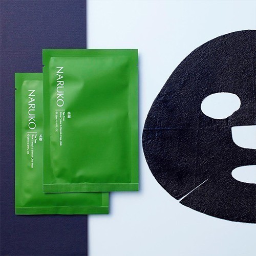 Hộp 8 Miếng Mặt Nạ Tràm Trà Naruko Tea Tree Cấp Ẩm & Tái Tạo Làn Da, Kiểm Soát Dầu Mụn 26ml/miếng