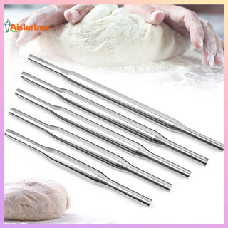 Aislerbee Thép không gỉ Cán Pin Chống Dính Bánh Ngọt Bột Con Lăn Nướng Bánh Pizza Mì Bánh Bao Bánh Quy Dụng Cụ Làm Phụ Kiện Nhà Bếp