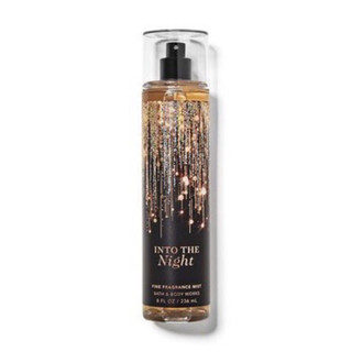 Xịt thơm INTO THE NIGHT bath and body works chai cao 236ml cực thơm dai