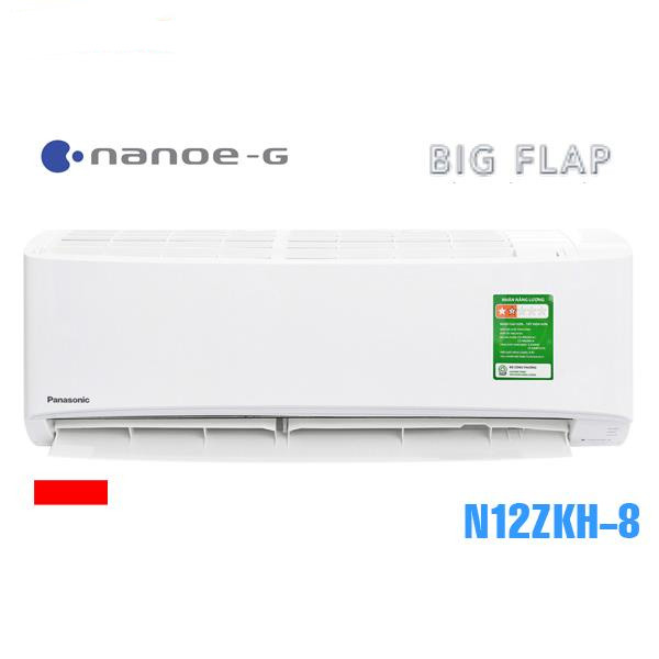 Máy Lạnh Panasonic CU/CS-N12ZKH-8 1.5HP 1 Chiều, Dân Dụng, Làm Lạnh Nhanh Powerful