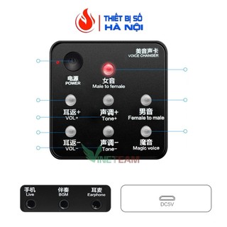 Thiết bị thay đổi giọng nói BONKYO/M1/ M10,thay đổi biến hoá giọng nói nam nữ ,trẻ con,giả giọng nói trong game...