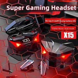  Tai Nghe Bluetooth Chân Thực X15 Thiết Kế Đa Dạng Hoàn Hảo Cho Game Esports Khả Năng Giảm Tiếng Ồn Duy Nhất 