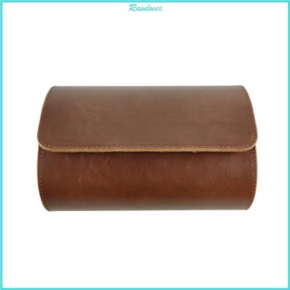 Rainl Luxury PU Leather Watch Storage Box Du lịch 2 vị trí Đồng hồ sắp xếp cho Cas