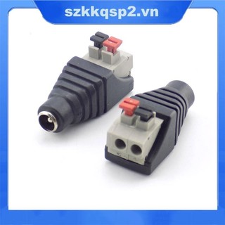 2 Chiếc Chuyên Nghiệp Jack Báo Chí Cáp Cắm Adapter DC Nữ Kết Nối VNK2