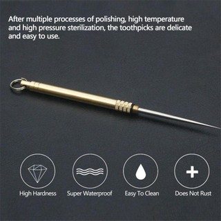 Titanium Outdoor EDC Portable Multi-Purpose Toothpick