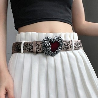 dây thắt lưng nữ cao cấp punk y2k bản to vintage Thời trang