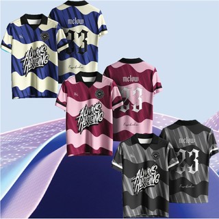 2024 NFL JERSEY Retro Cổ Áo Sơ Mi Microfiber PLUS SIZE Jersi Dành Cho Nam Nữ