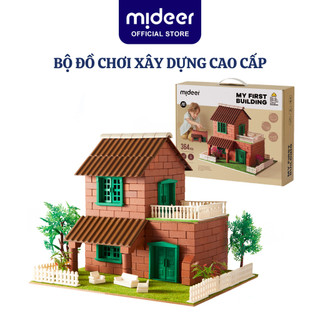 Đồ chơi lắp ráp xây nhà gạch mini mô phỏng Mideer My First Building. đồ chơi nhập vai kĩ sư xây dựng