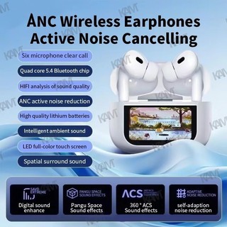 Tai nghe Bluetooth không dây A10 Pro màn hình cảm ứng LED mới Chống ồn PHUC DAI