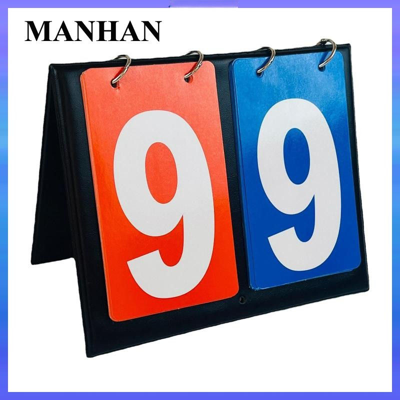Two 2-digit scoreboards on the basketball table