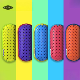 < Sdjzt > 1 Hộp đựng kính bơi EVA mới Túi đựng kính Hộp kính mềm Túi kính râm thoáng khí Túi đọc sách Hộp đựng kính mắt học sinh đang giảm giá