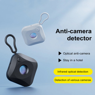 Máy quét thiết bị ẩn Máy dò Camera có thể điều chỉnh Máy dò Camera hồng ngoại Mini 360 độ Usb có thể sạc lại Máy dò quét Camera ẩn chống gián điệp di động để bảo mật