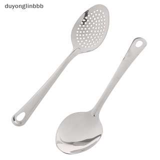 (Duyonglinbbb) 1 Thìa Lọc Inox Nhà Bếp Rây Lọc Thìa Lọc Thực Phẩm Muỗng Đục Lỗ Skimmer Colander MỚI