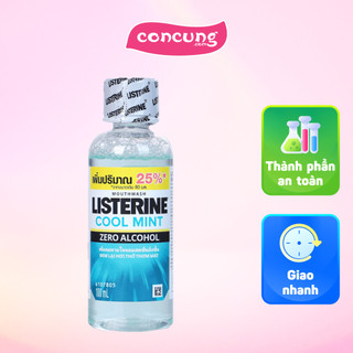 Nước súc miệng Listerine Coolmint Zero Alcohol 100ml