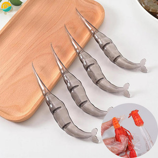 Dễ Dàng Lột Tôm Peeler Tôm Deveiner Dụng Cụ Hải Sản Peeling Bộ Dụng Cụ Cho Tôm Tôm Tôm Tôm Crawfish Vỏ Di Động Hút