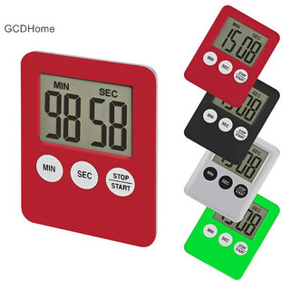Gcdhome 1 màn hình kỹ thuật số lcd hẹn giờ nhà bếp nấu đếm lên đếm ngược đồng hồ báo thức hot