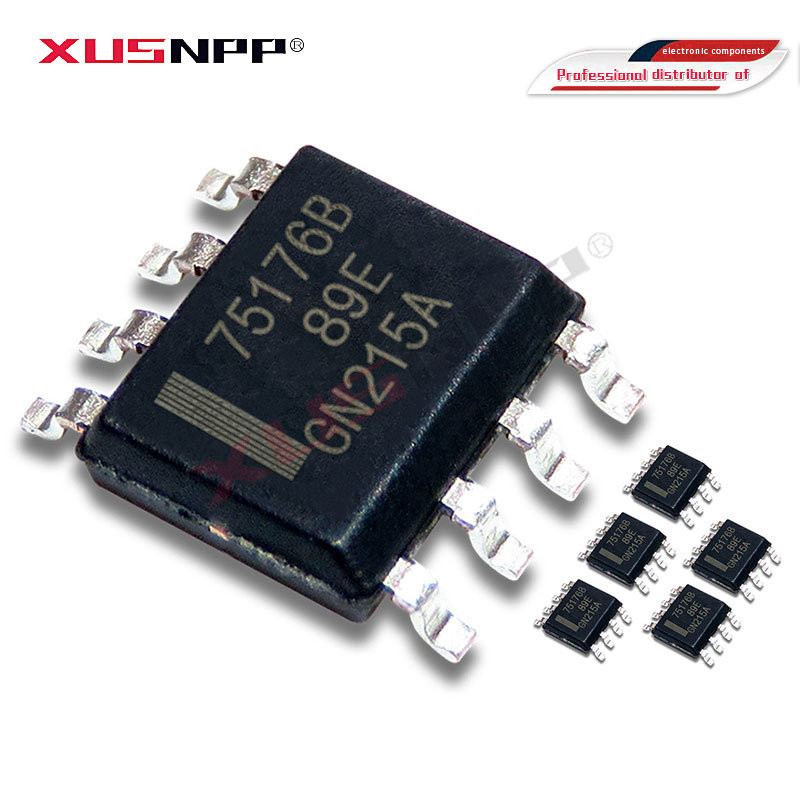 10 CHIẾC SN75176BP SN75176 DIP 75176 DIP-8 SN75176BDR SOP 75176B SOP-8 SN75179BP SN75179 75179BP SN7