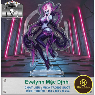 Mô hình mica nhân vật liên minh huyền thoại, in theo yêu cầu, anime, manga, game liên quân, decor bàn học_ĐH