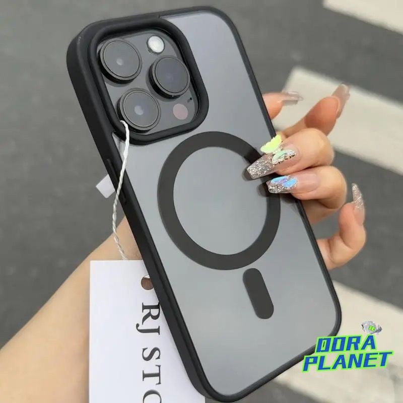 Ốp Điện Thoại Từ Tính Sang Trọng Phổ Biến Mới Nhất Cho 15 Plus 14 ProMax 13 Mini 12 15 ProMax 11 XS XR XSMax X 14 Plus 7 8 7 + 8 + Vỏ Silicon Mờ Sạc Không Dây Từ Tính