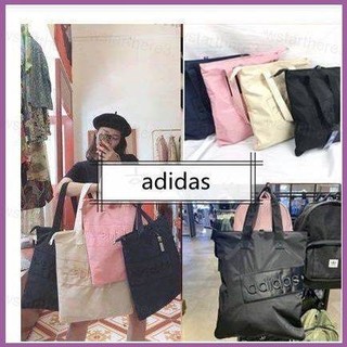 Adidas Originals Shopper Túi Phong Cách Sống Màu Đen Phụ Kiện Mới Túi Mua Sắm Tote Thời Trang