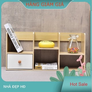 kệ sách trang trí, kệ để bàn, kệ gọn gàng