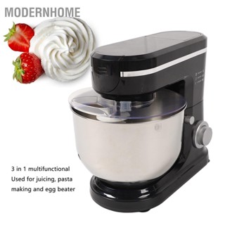 ModernHome 3 Trong 1 Điện Máy Trộn Đa Năng 8 Tốc Độ Thép Không Gỉ Đánh Be Cho Làm Mì Ống Phích Cắm US 110V
