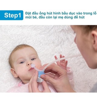 Dụng cụ hút mũi dây KUKU - SILICON mềm