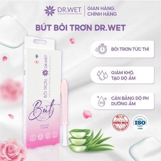 Bôi Trơn Dr.Wet Hỗ Trợ Cấp Ẩm, Bôi Trơn, Kéo Dài Thời Gian Quan Hệ, 3 Cái/Hộp