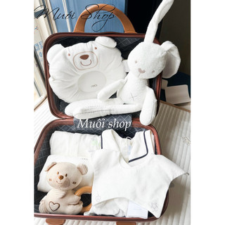 Nous Mắm kids- Set quà sơ sinh , quà đầy tháng Nous/ lapome/ hrnee cho bé 3-6kg đóng hộp