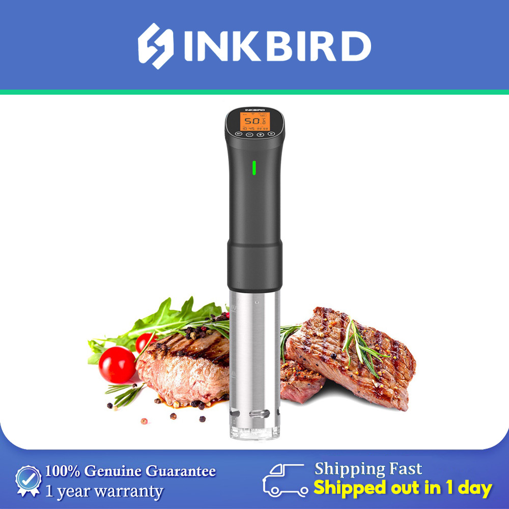 [CHÍNH HÃNG] Máy Sous Vide Inkbird ISV-200W 1000W - Wifi/APP, Nấu Thịt Bò Heo Mềm Ngon Nồi nấu chậm