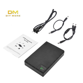 Diymore Bộ Định Tuyến 12V / 9V / 5V Bộ Chuyển Đổi Dự Phòng Ups Di Động Mini Dung Lượng Lớn Nguồn Điện Liên Tục Cho Bộ Định Tuyến Wifi 8800mah/10400mah