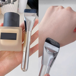 Leosoxs [Ivy] Bàn chải nền siêu mỏng, bàn chải đường viền mặt nhẹ, bàn chải đường viền phẳng, kem nền hỗn hợp, bàn chải làm đẹp và trang điểm