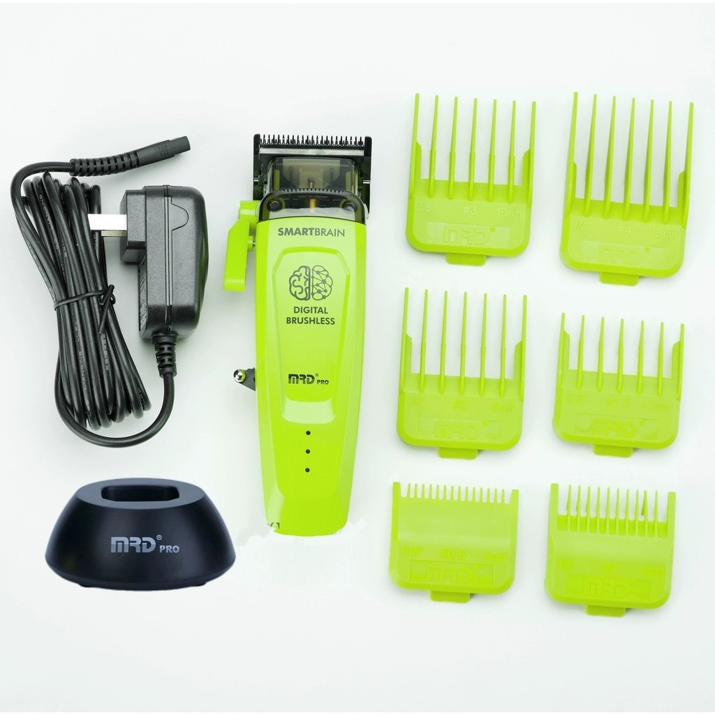 Tông Đơ MRD Smart Brain 7200RPM – Lưỡi DLC, Pin 3 Giờ