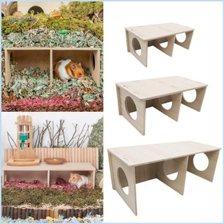 Va Nhiều kích thước Hamster Hideout Vật liệu tự nhiên Đồ chơi tập thể dục Chuột Hamster