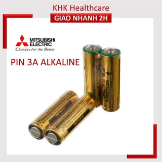 Pin Alkaline Mitsubishi 3A dùng cho máy đo đường huyết, máy đo huyết áp điện tử