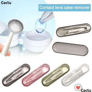Dụng cụ tháo ống kính tiếp xúc CACTU, Dụng cụ đeo để chăm sóc mắt Ống kính tiếp xúc Nhíp Hút, Bộ lưu trữ Phụ kiện ống kính tiếp xúc Dụng cụ chăm sóc mắt Dụng cụ giữ kính áp tròng