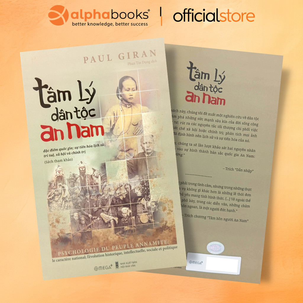 Sách Tâm lý dân tộc An Nam 109K
