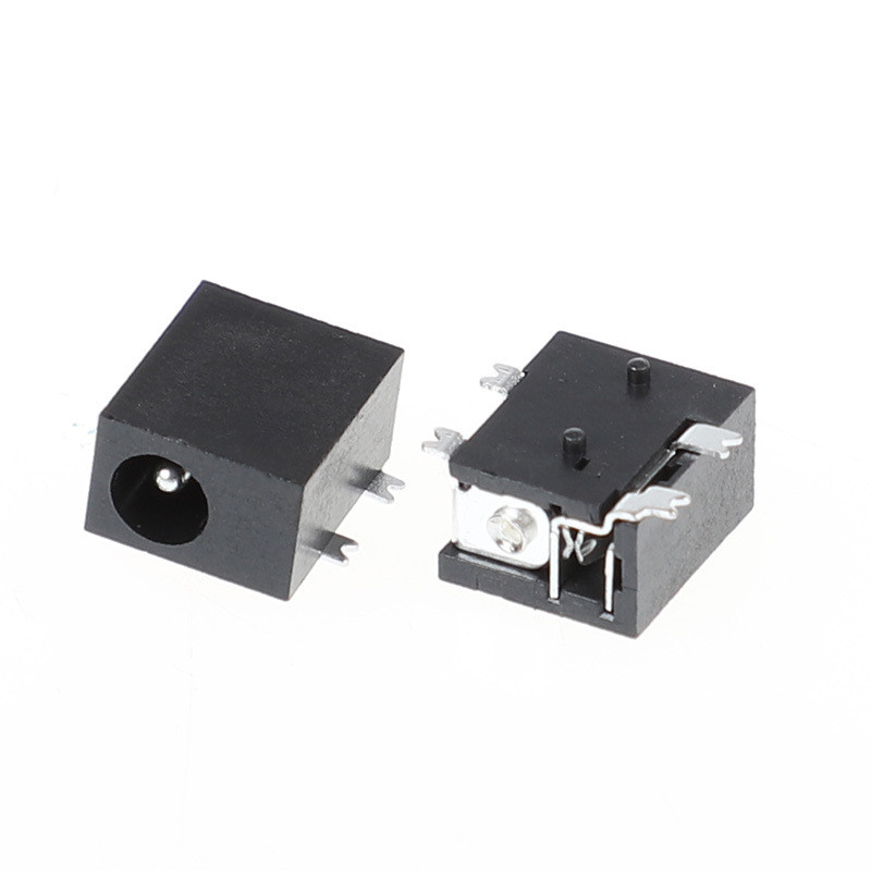 Dc-033 Miếng Dán Bốn Chân 3.5 * 1.3 4.0 * 1.7 DC DC Ổ Cắm Điện DC-033 Ổ Cắm Dây Nguồn