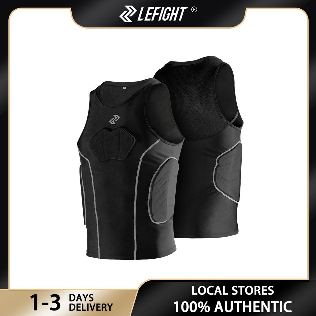 LEFIGHT CA-CS2456 Tác Động Chặt Áo Vest Nam Thể Thao Chuyên Nghiệp Bóng Rổ Bảo Vệ Huấn Luyện Quần Áo