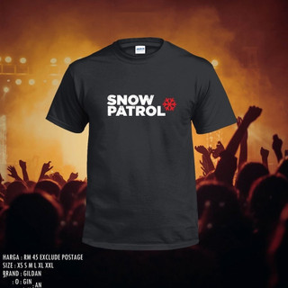 Áo THUN SNOW PATROL 100% COTTON ÁO THUN UNISEX ĐỒ HỌC IN