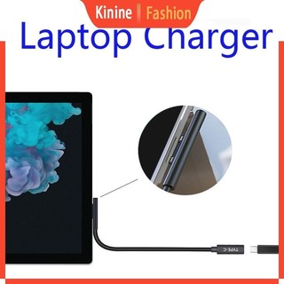 Kin pd cáp sạc chuyển đổi nguồn nhanh sang usb 3 1 type c cho surface pro 7 6 5 4 3
