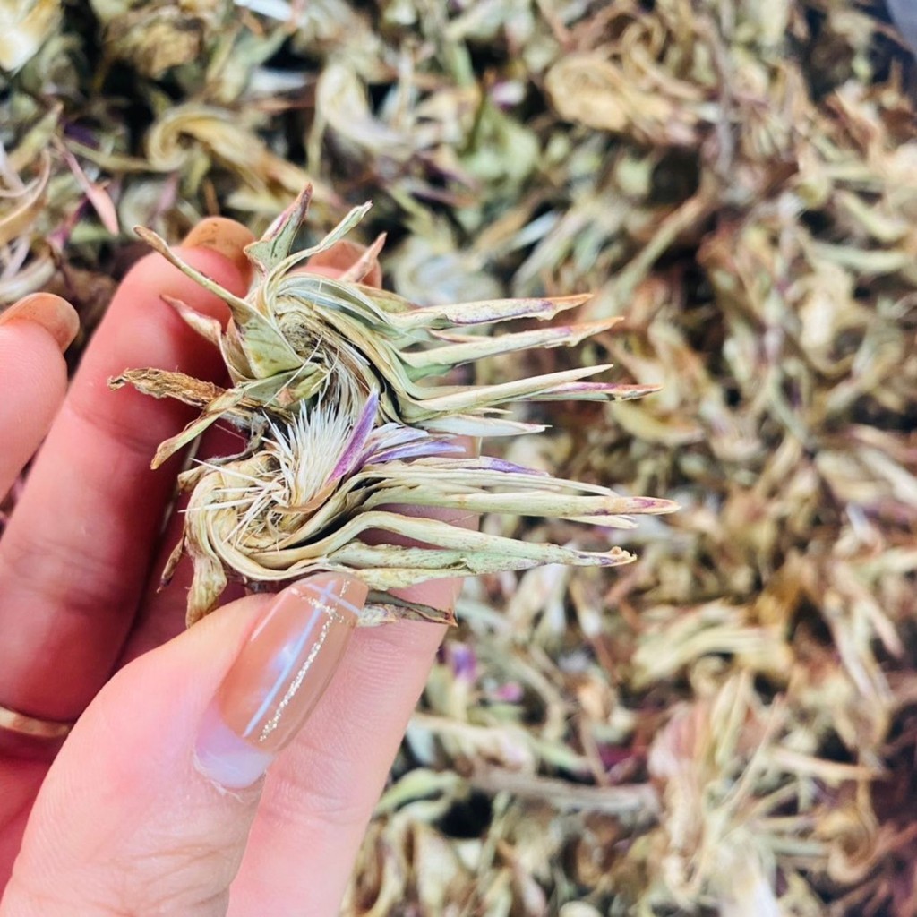 Hoa atiso xanh SAPA sấy khô loại 1 thượng hạng, bông actiso Đà Lạt giúp tăng cường chức năng gan, đà