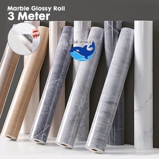 Giấy dán bếp decal tráng nhôm giả vân đá 3D chịu nhiệt dễ dàng lau chùi khổ rộng A27-1