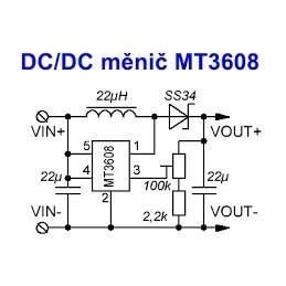 Mạch nguồn tăng áp DC MT3608 2A